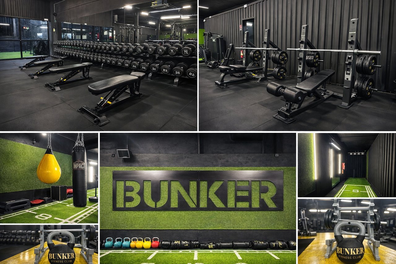 Instalaciones y entrenamiento de Bunker Fitness Club